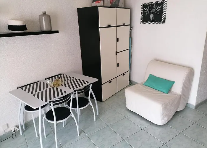 Joli Bord De Mer, Clim, Balcon, Parking Privé Appartement *