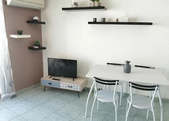 Joli Bord De Mer, Clim, Balcon, Parking Privé Menton